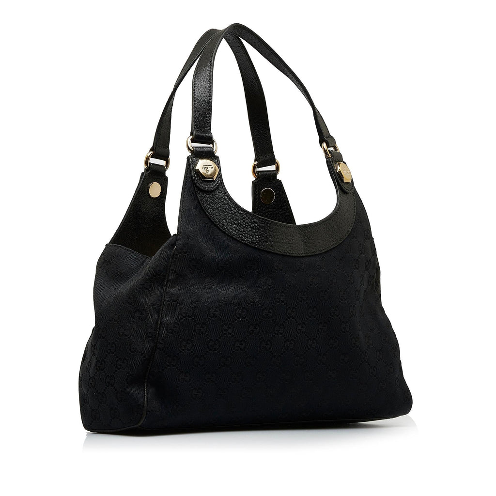 Gucci Charmy GG Canvas Shoulder Bag (SHG-26kHzx)
