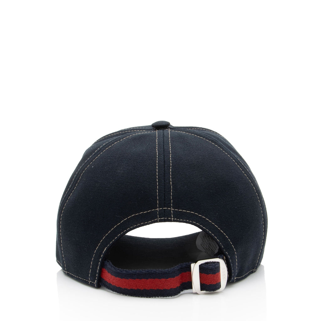 Gucci Cotton Gucci Coat of Arms Baseball Hat - Size L