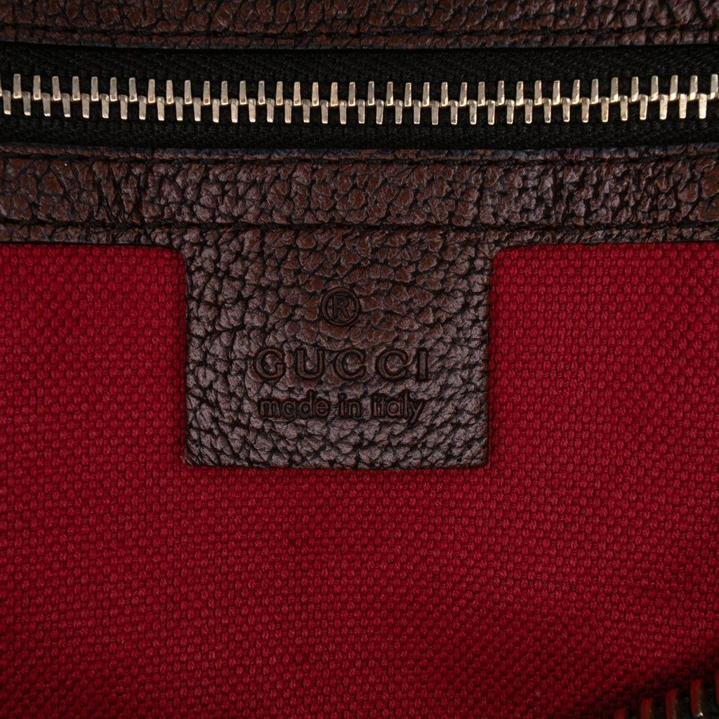 Gucci Cotton Seventies Web Boston Bag