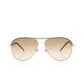 Gucci Crystal Marina Chain Aviator Sunglasses
