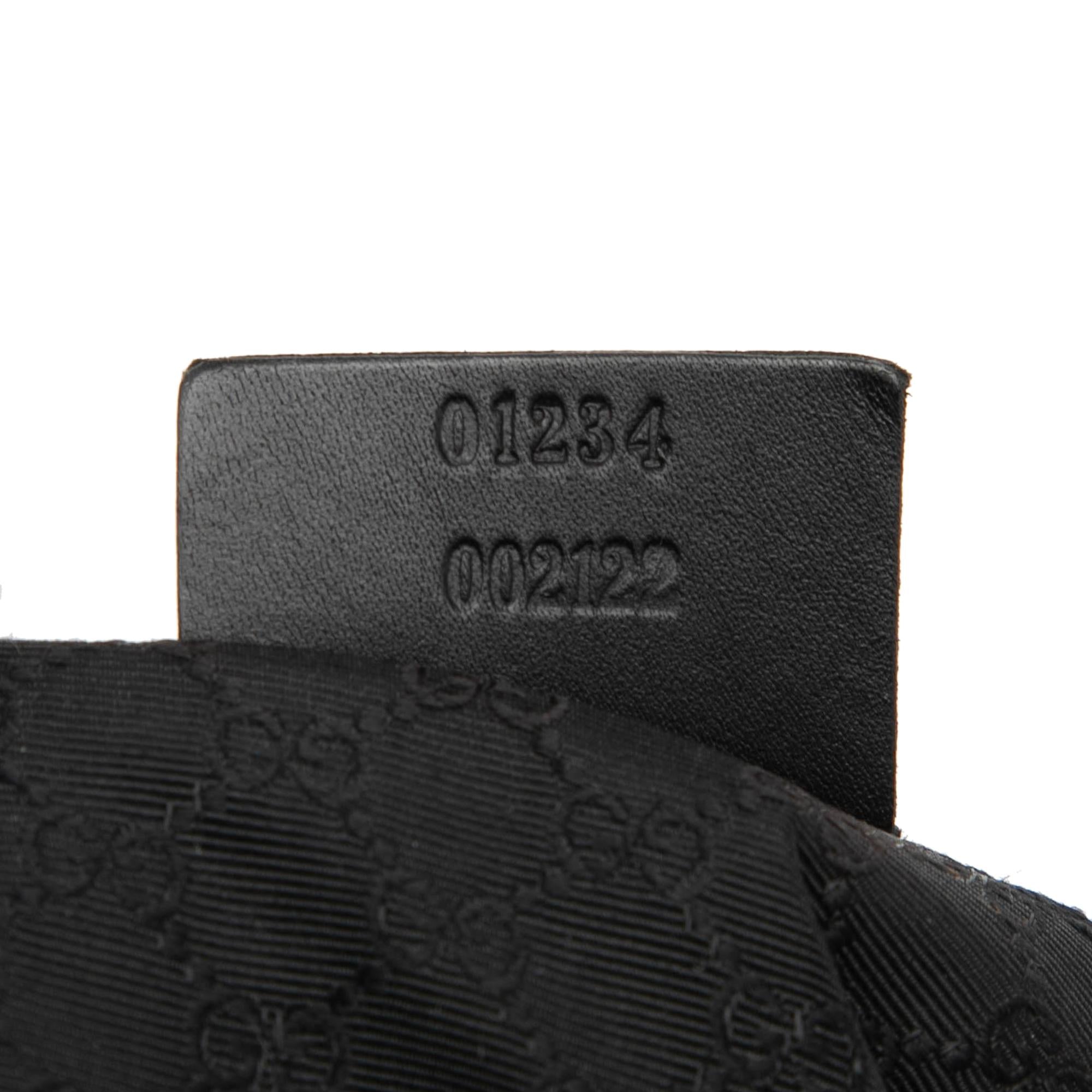 Gucci Denim Web Shoulder Bag