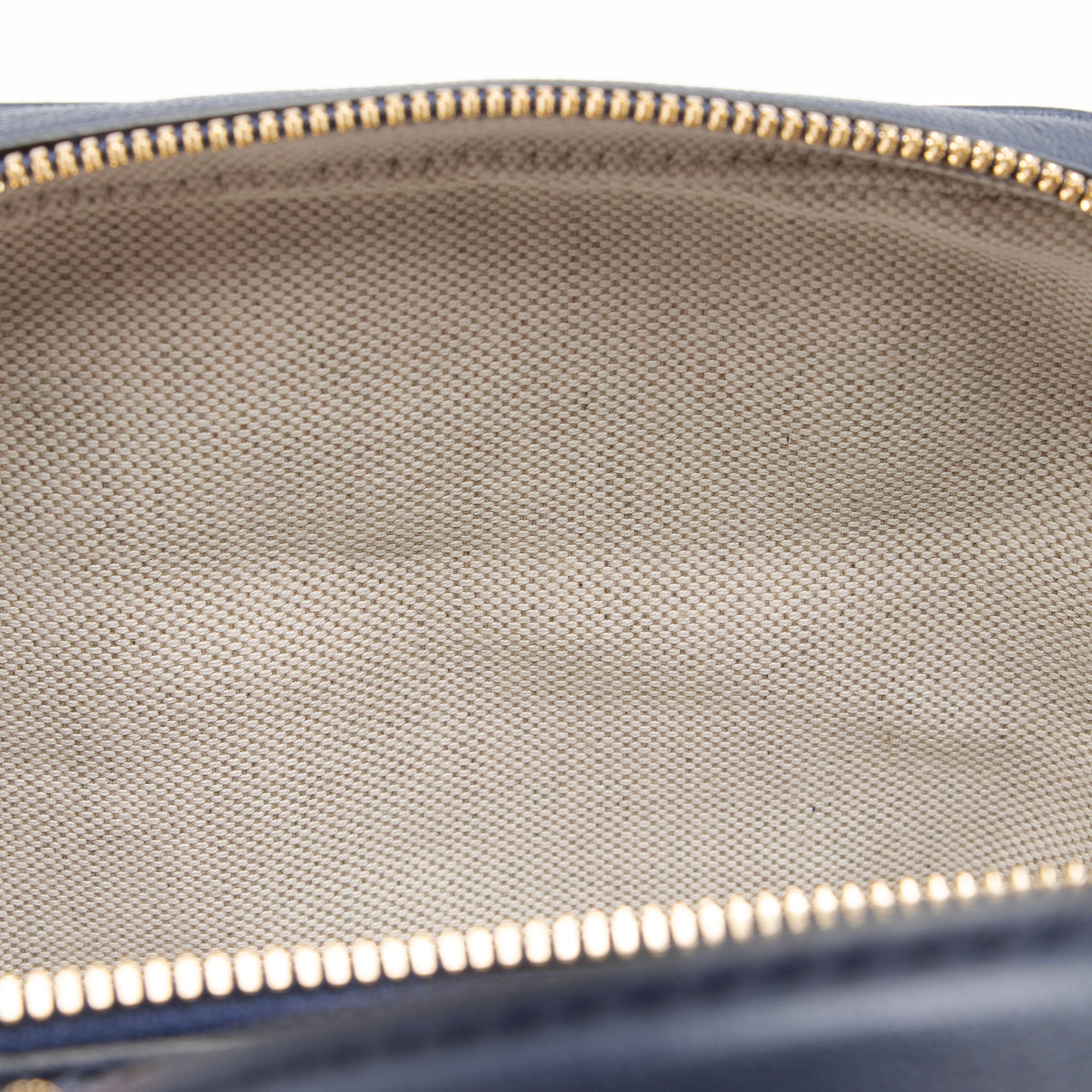 Gucci Diagonal Stitched Calfskin Blondie Top Handle (SHF-XClOQA)