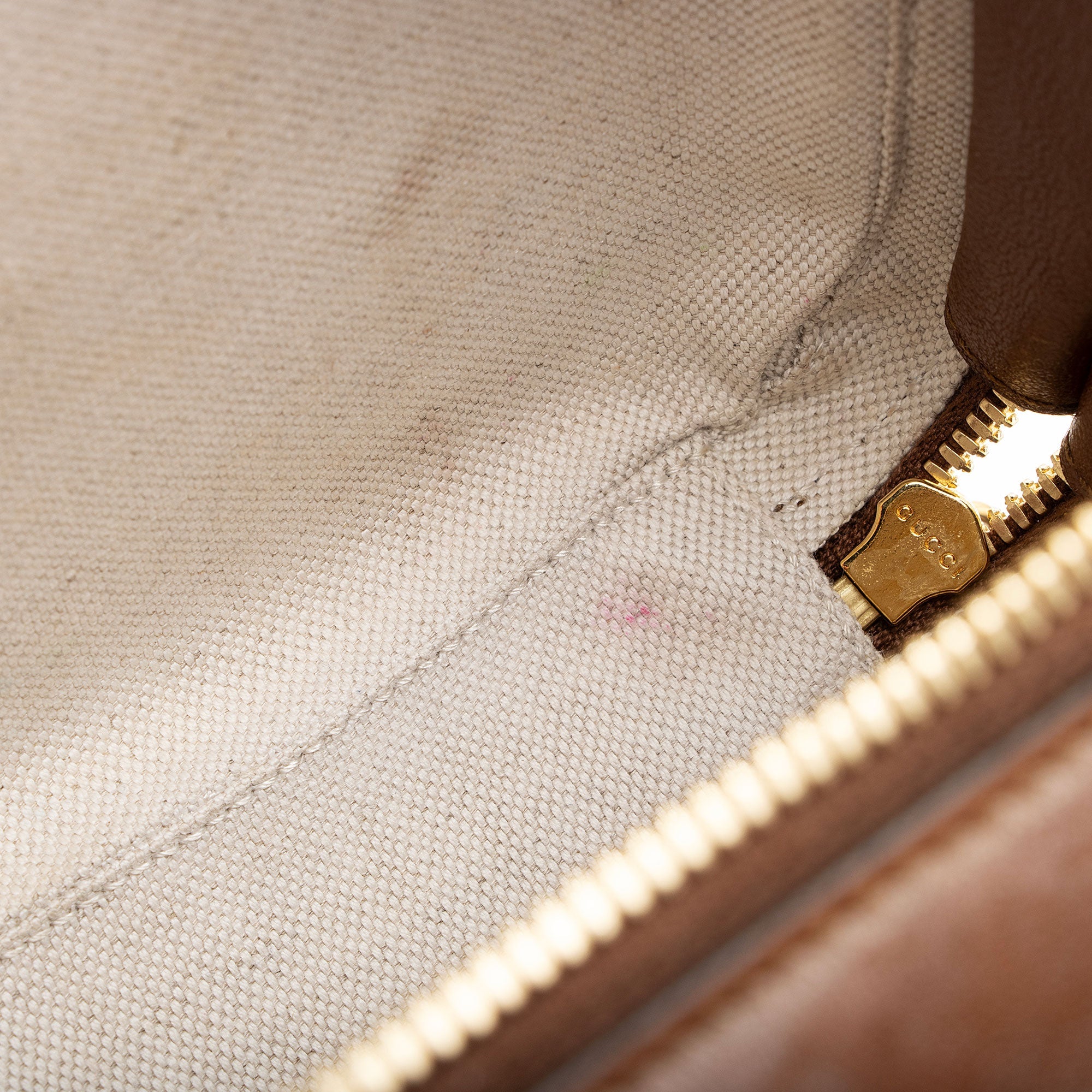 Gucci Diagonal Stitched Calfskin Blondie Top Handle (SHF-Nt6TPc)