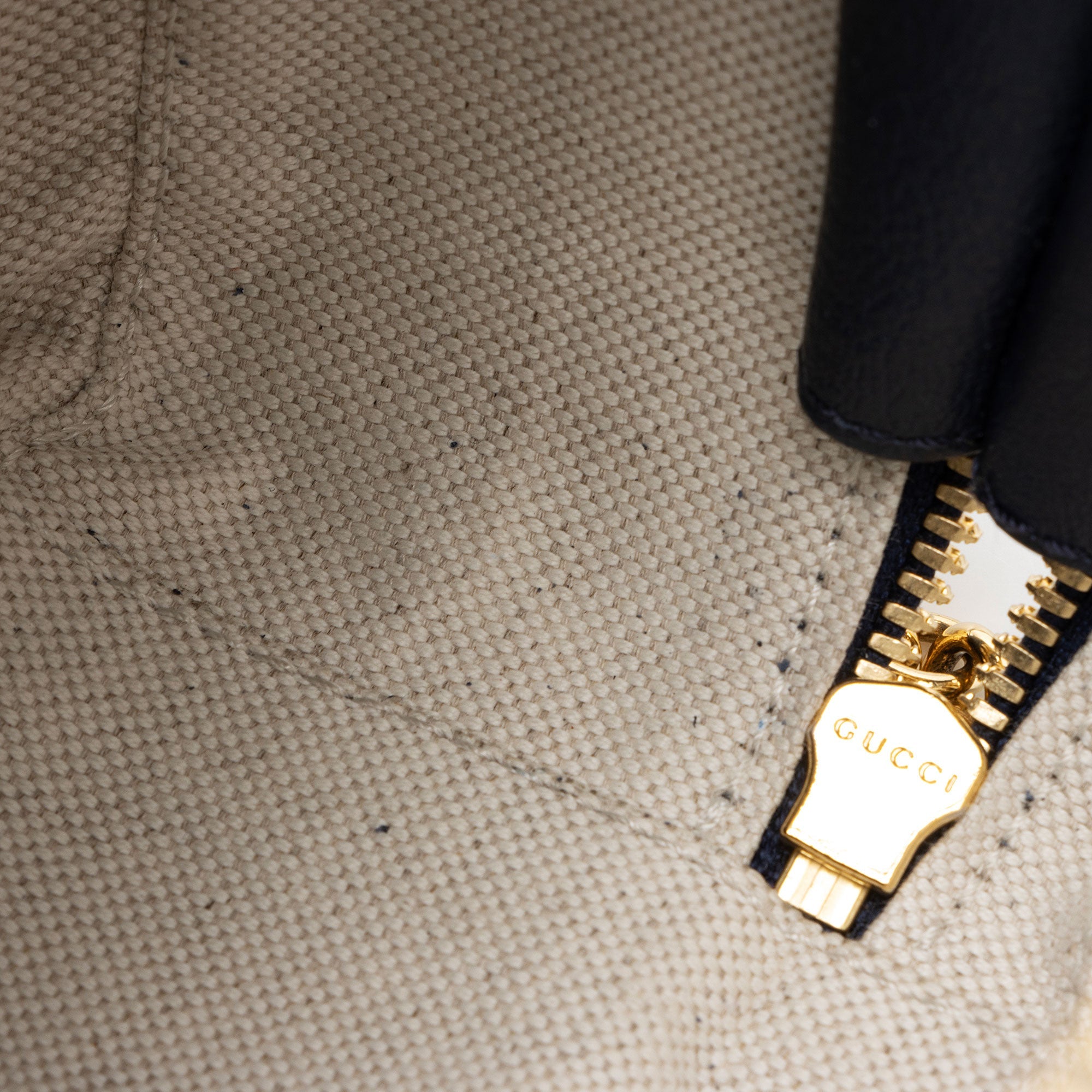 Gucci Diagonal Stitched Calfskin Blondie Top Handle