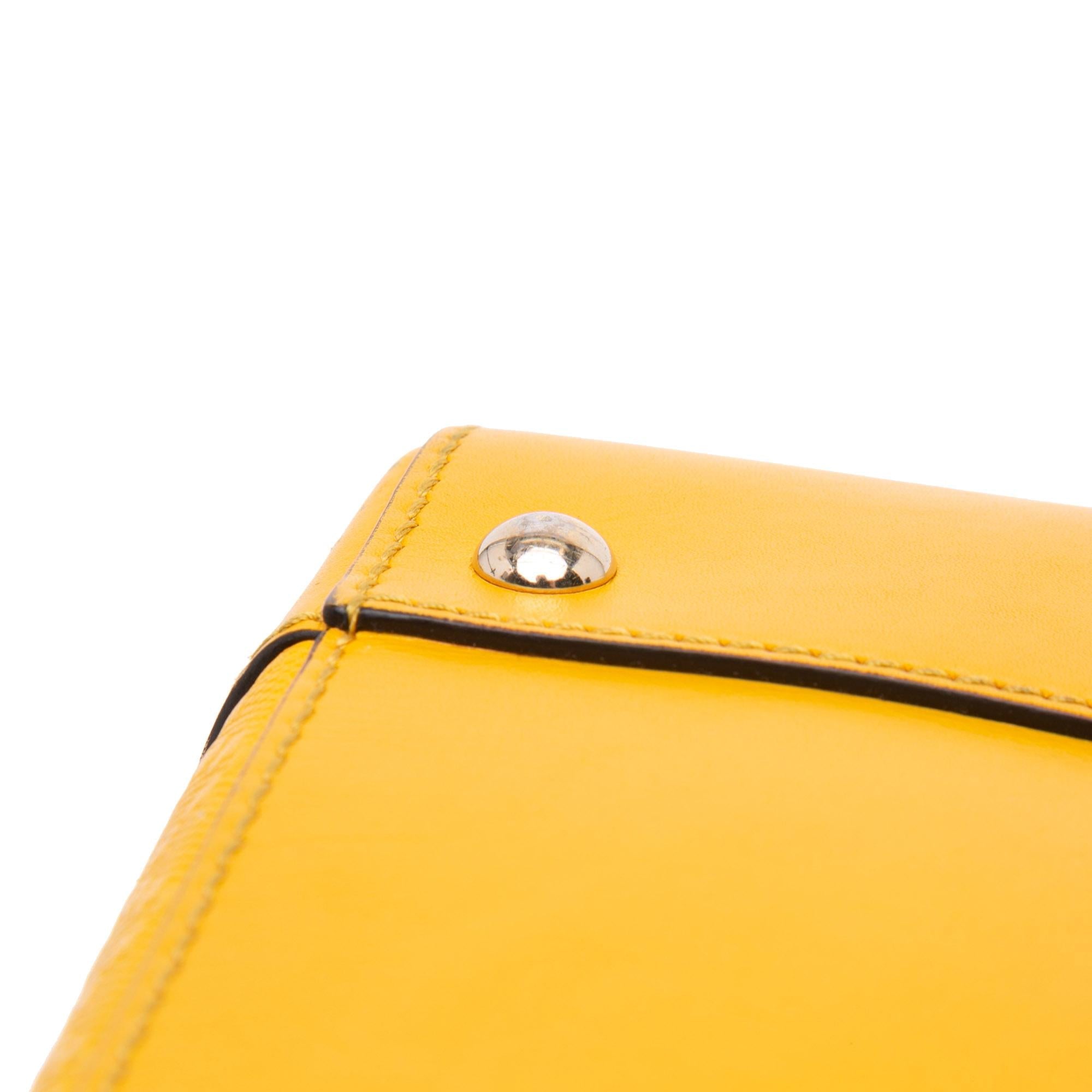 Gucci Diamante Bright Leather Satchel