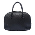 Gucci Diamante Bright Leather Satchel