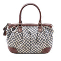 Gucci Diamante Canvas Sukey Satchel