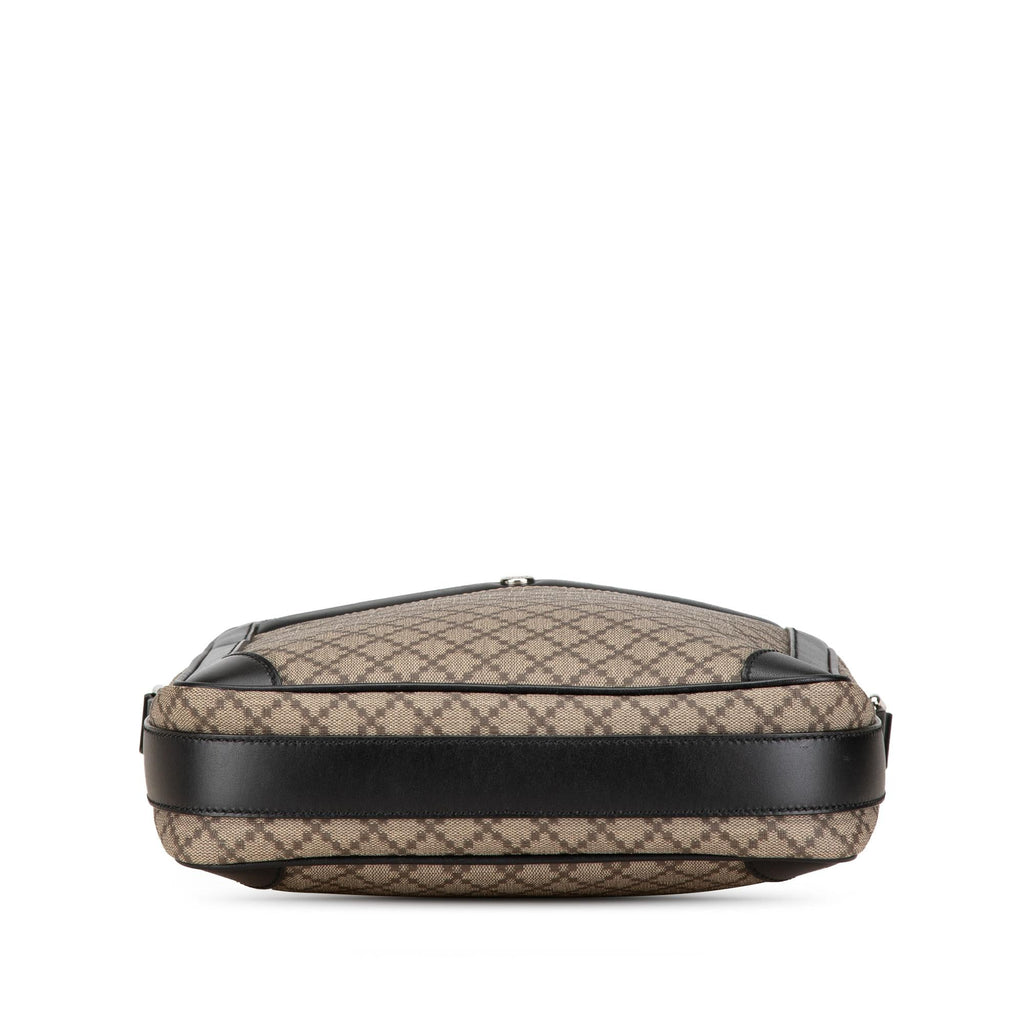 Gucci Diamante Coated Canvas Zip Crossbody