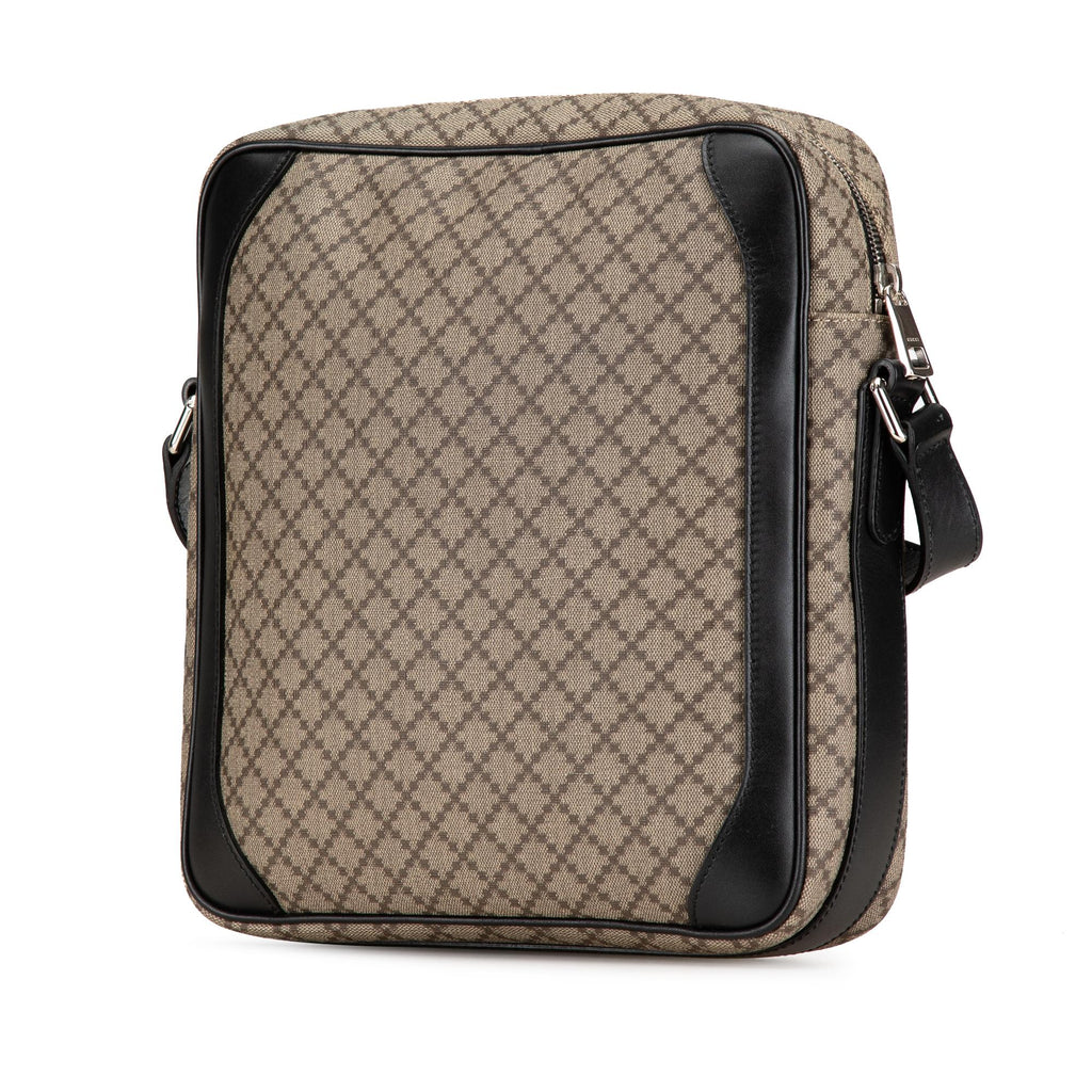 Gucci Diamante Coated Canvas Zip Crossbody