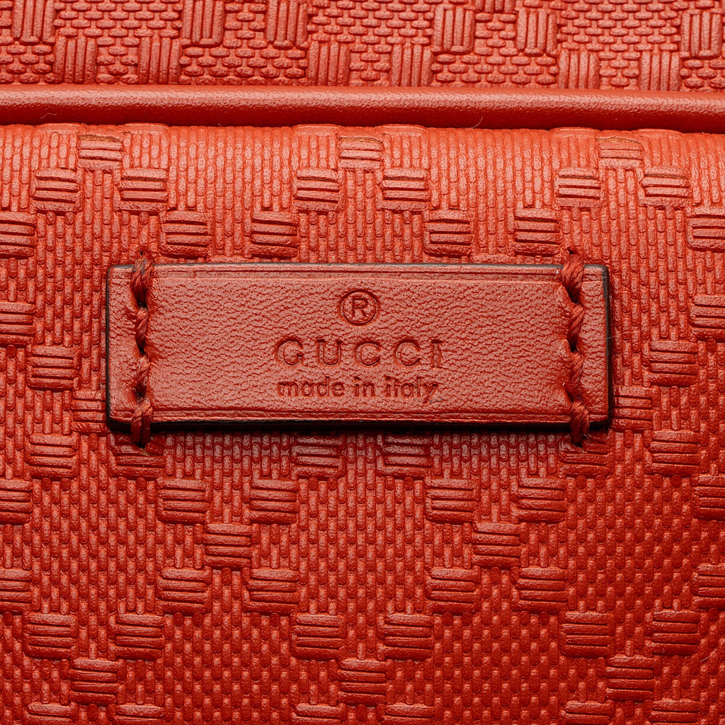 Gucci Diamante Leather Briefcase (SHF-taS7PA)