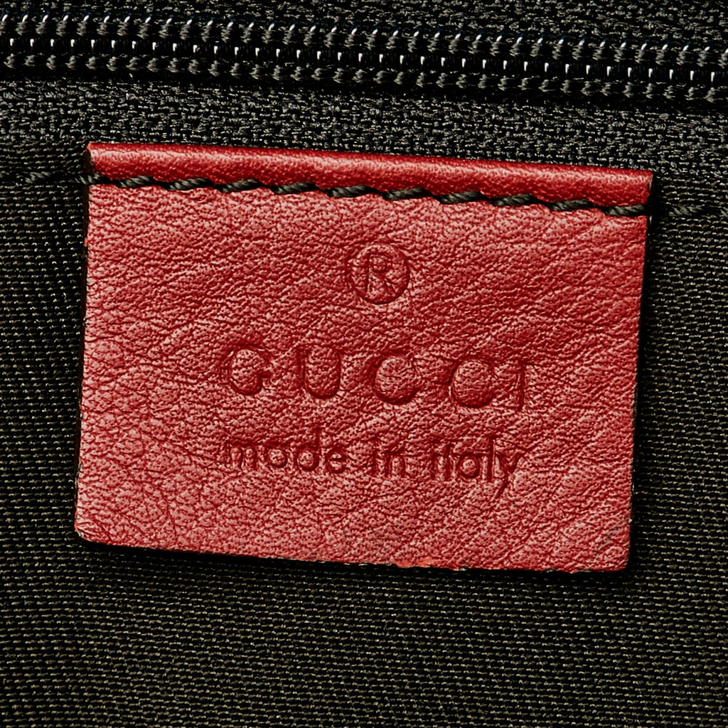 Gucci Diamante Sukey Canvas Satchel (SHG-uvmkYz)