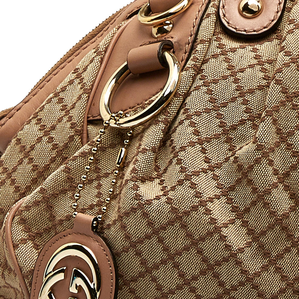 Gucci Diamante Sukey Satchel (SHG-wozlhP)