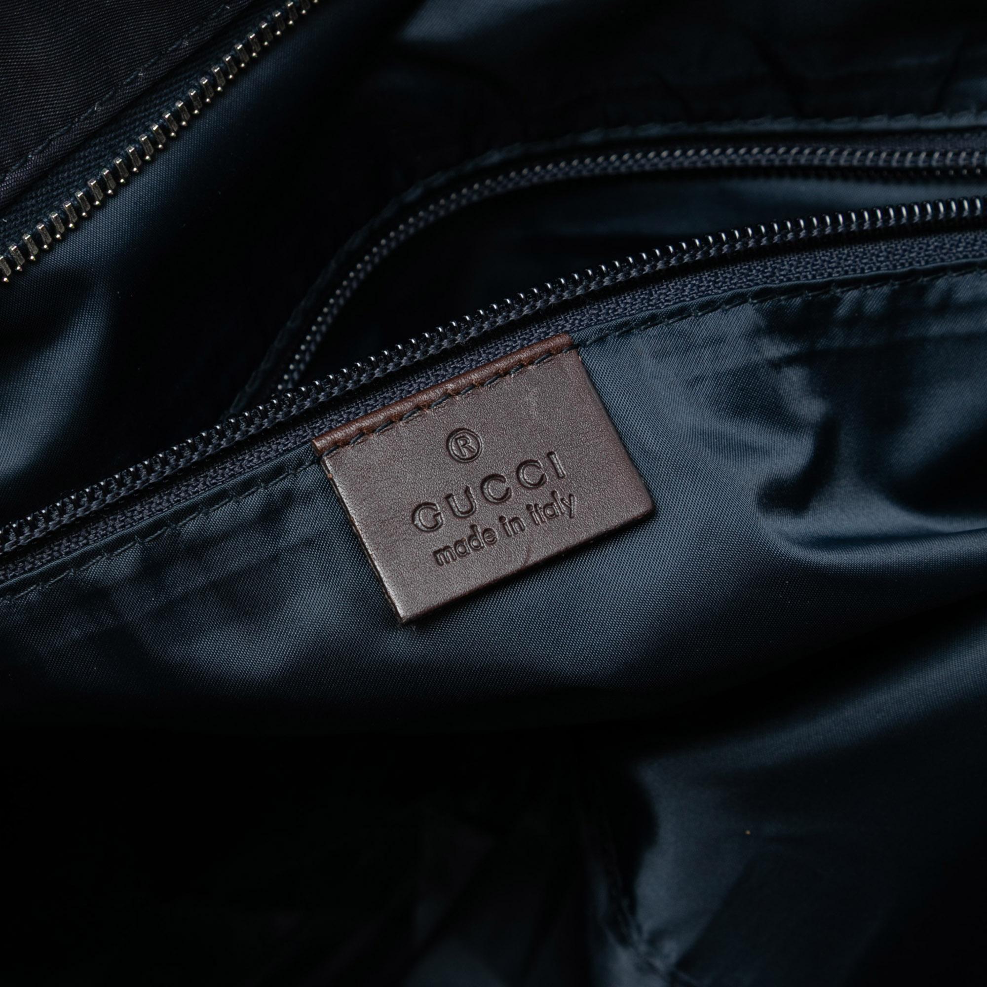 Gucci Diamante Web Nylon Tote