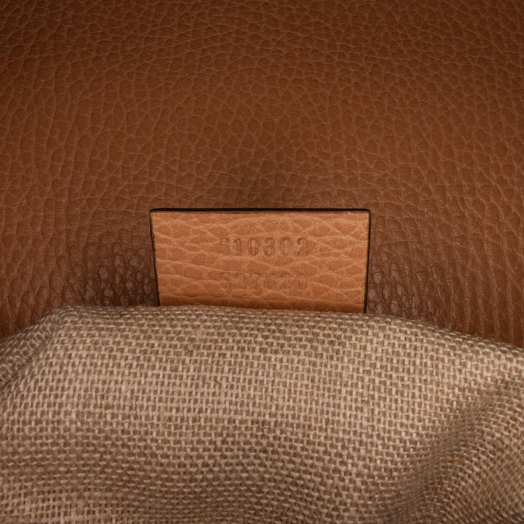 Gucci Dollar Calf Interlocking G Satchel (SHG-DcmVxL)