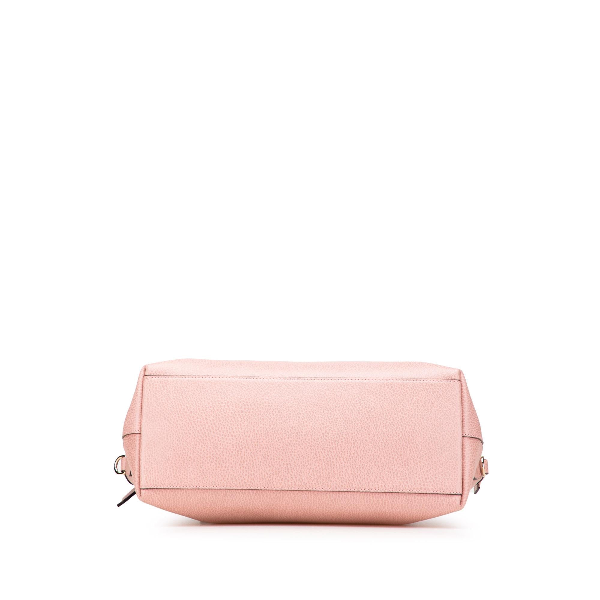 Gucci Dollar Calfskin GG Charm Satchel