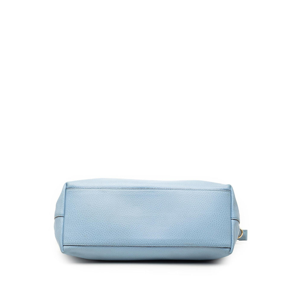 Gucci Dollar Calfskin GG Charm Satchel