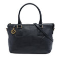 Gucci Dollar Calfskin GG Charm Satchel