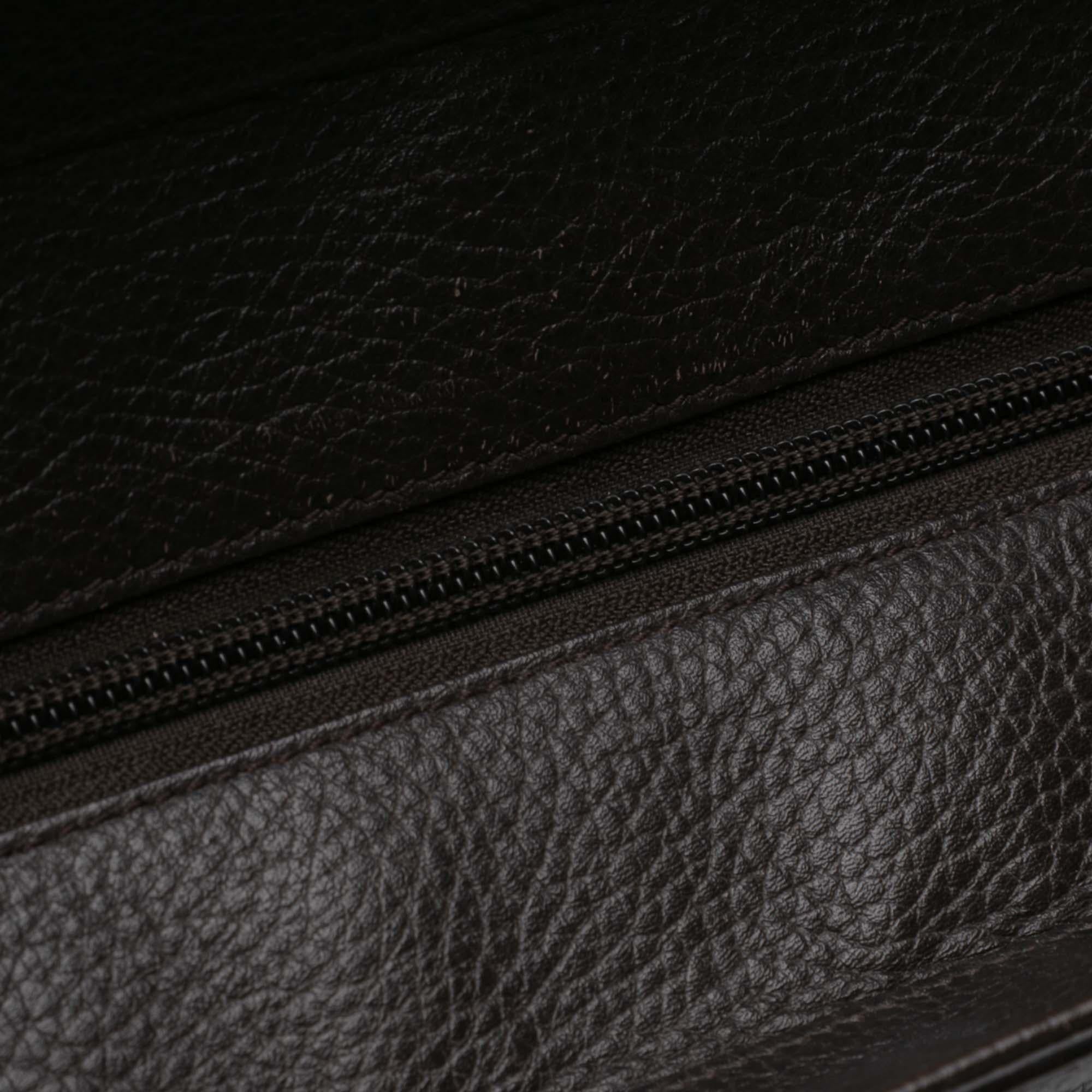 Gucci Dollar Calfskin Interlocking G Tote