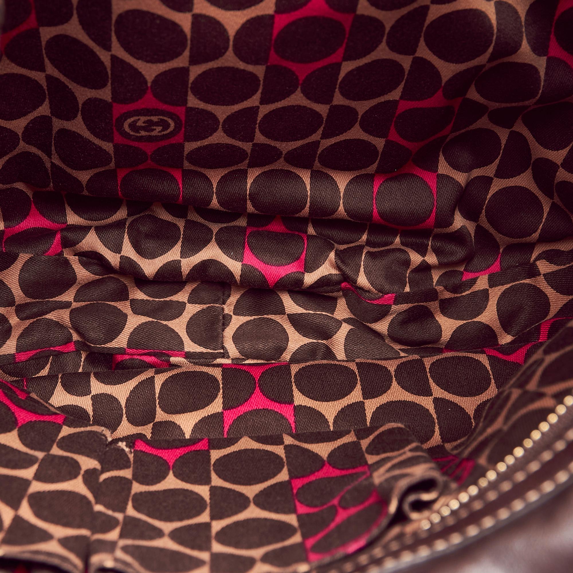 Gucci Duchessa Leather Hobo Bag (SHG-31851)