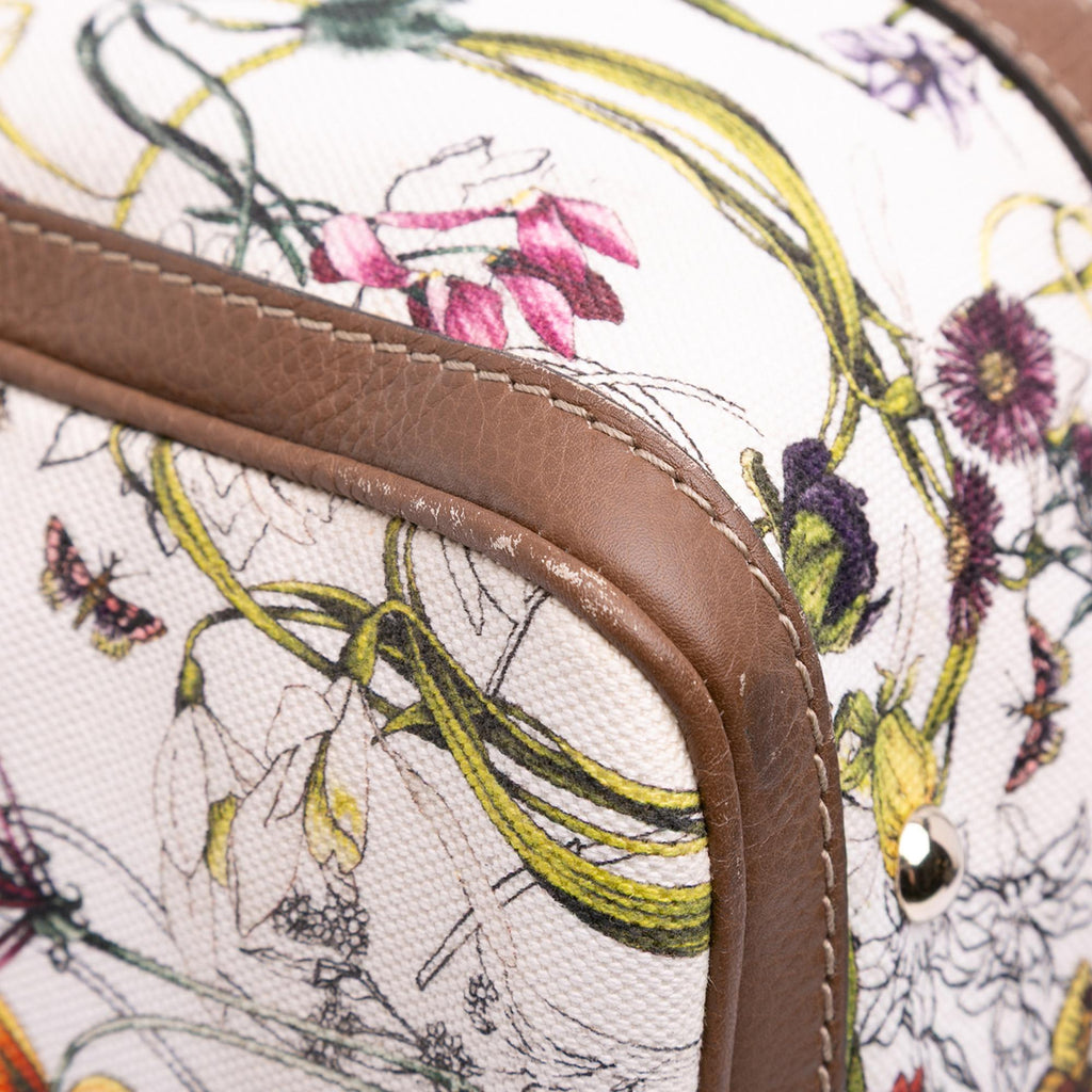 Gucci Flora Canvas Joy Boston Bag