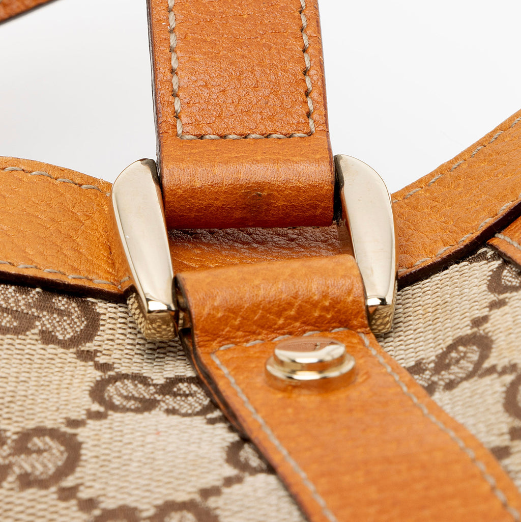 Gucci GG Canvas Abbey Convertible Small Tote
