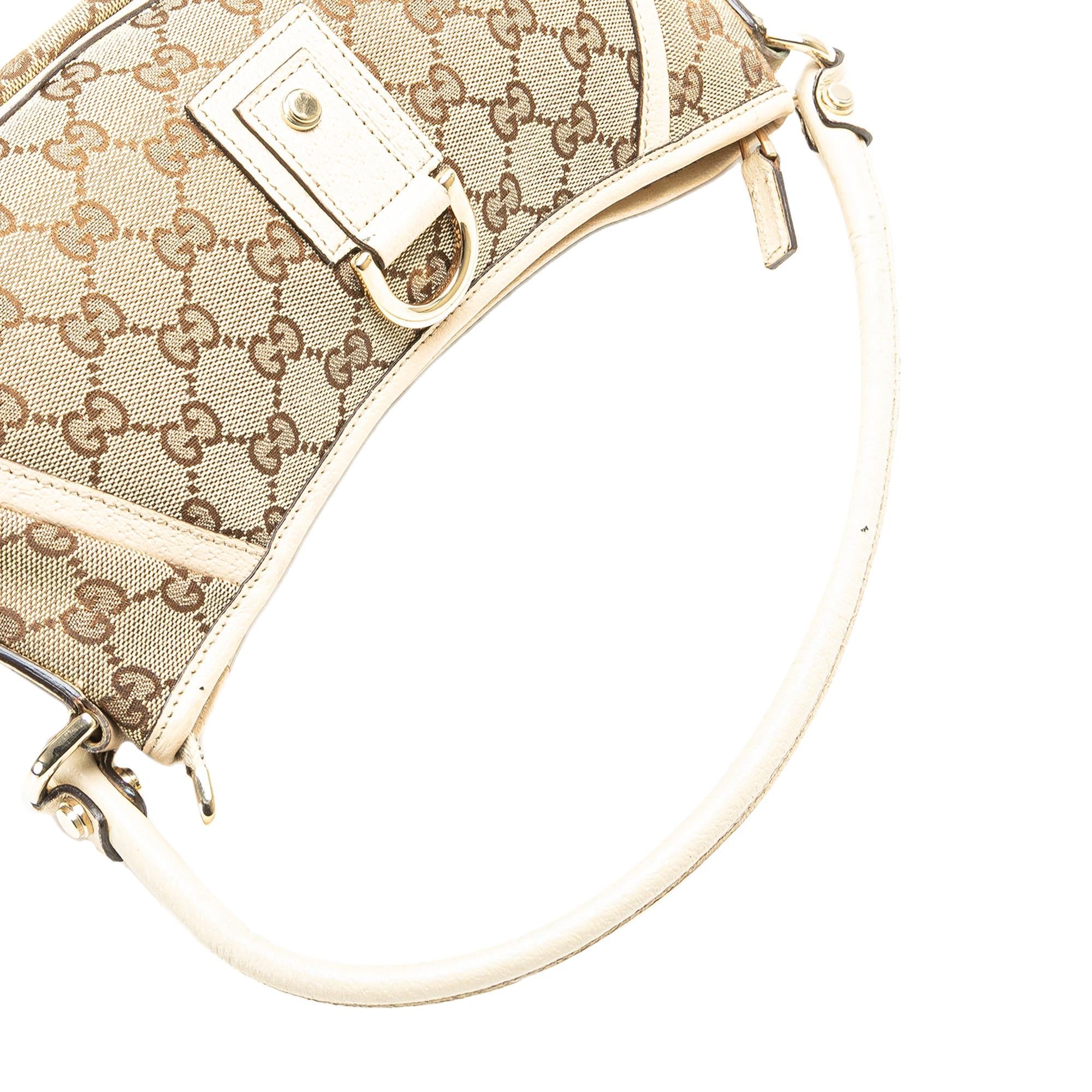Gucci GG Canvas Abbey D Ring Pochette