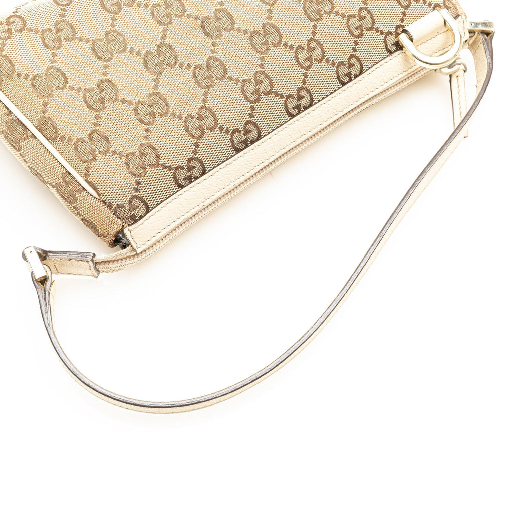 Gucci GG Canvas Abbey D Ring Pochette