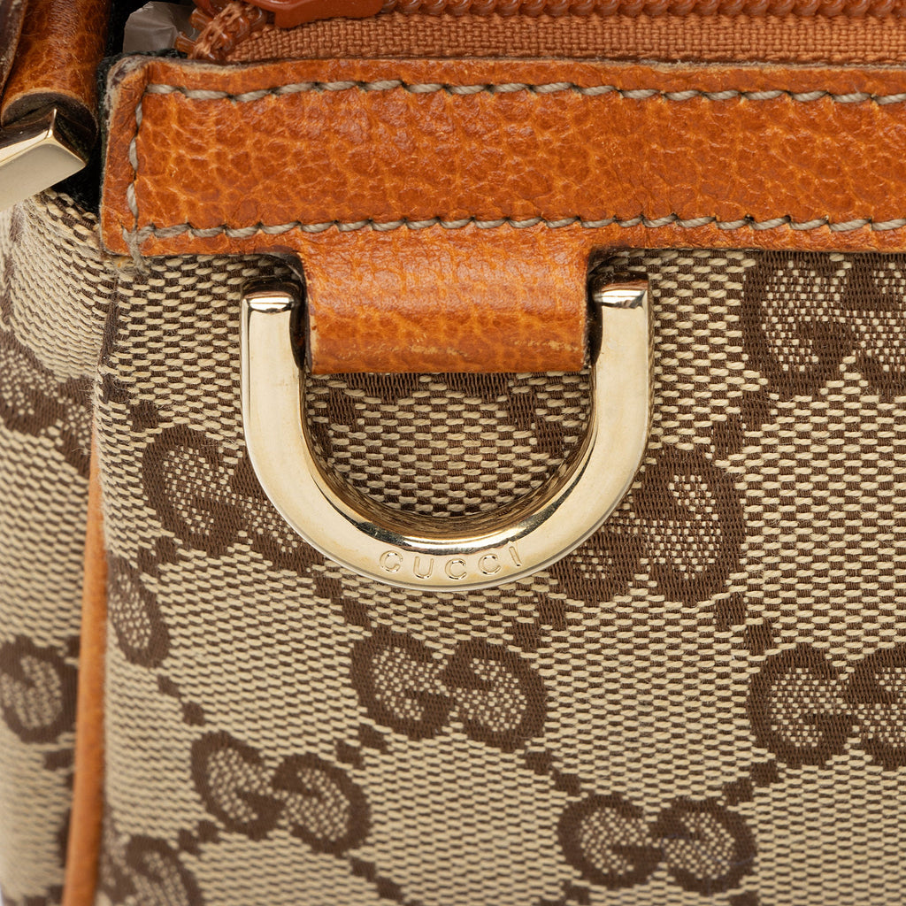 Gucci GG Canvas Abbey D Ring Pochette