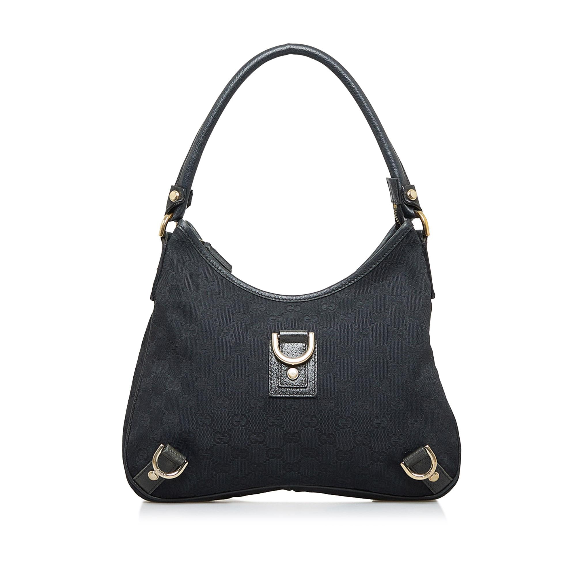 Gucci GG Canvas Abbey D-Ring Shoulder Bag (SHG-Ym9V5t)