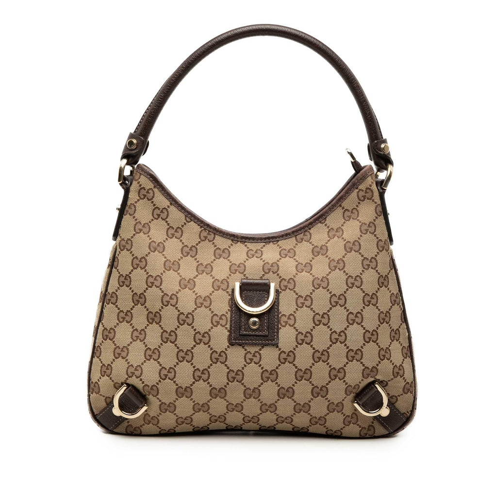 Gucci GG Canvas Abbey D Ring Shoulder Bag