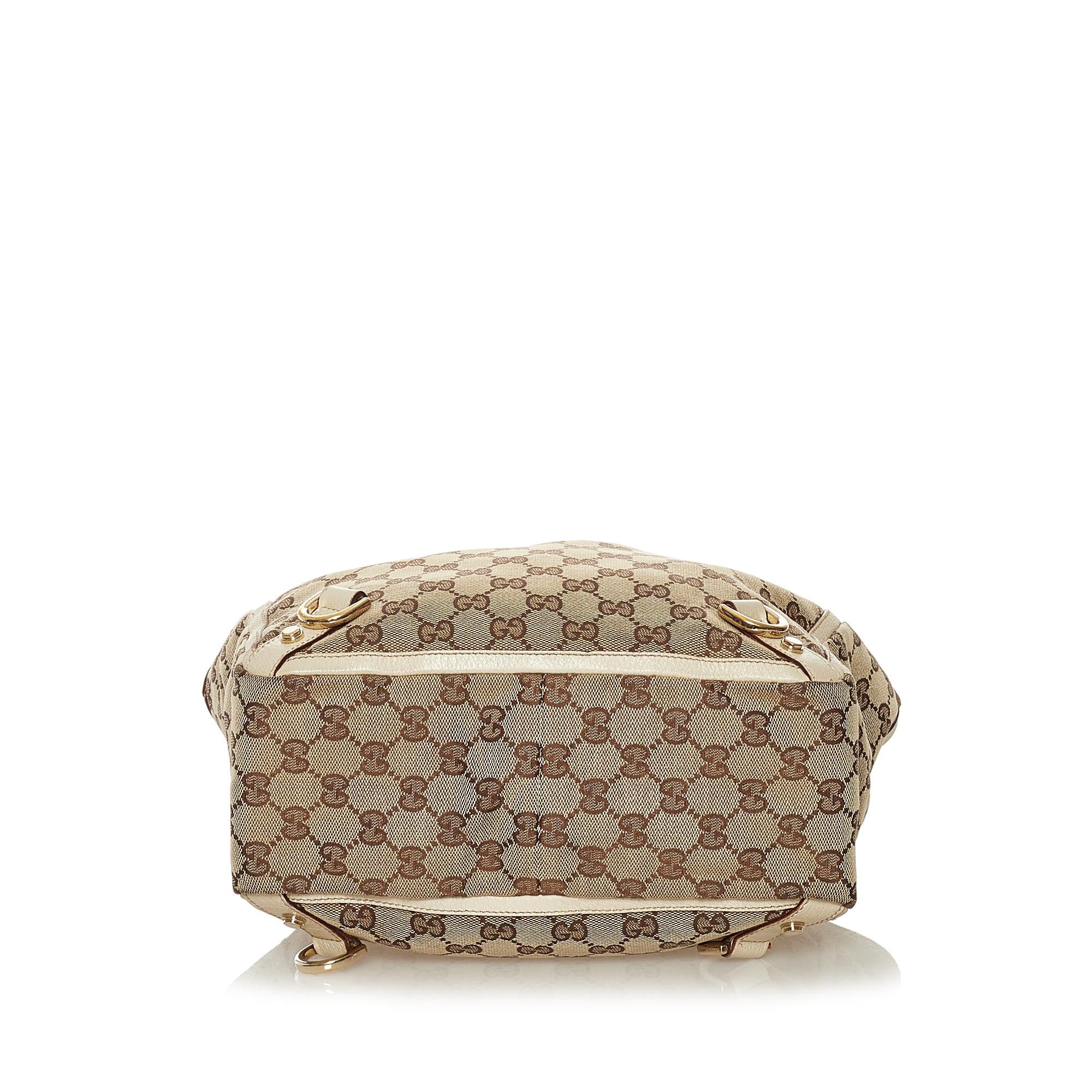 Gucci GG Canvas Abbey D-Ring Tote Bag (SHG-36170)