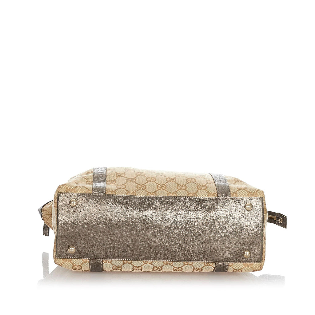 Gucci GG Canvas Abbey Tote Bag (SHG-23279)