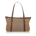 Gucci GG Canvas Abbey Tote Bag (SHG-24562)