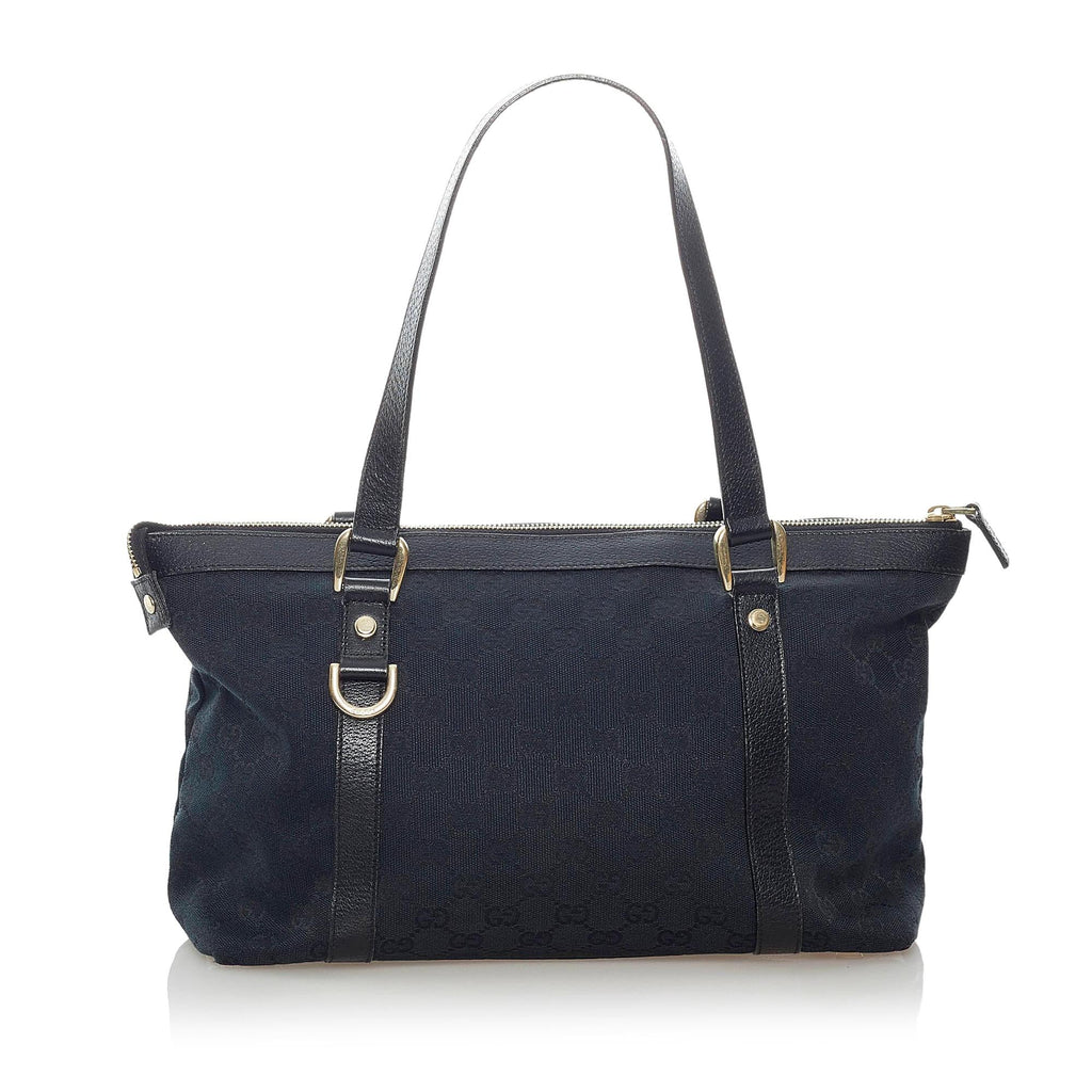 Gucci GG Canvas Abbey Tote Bag (SHG-32743)
