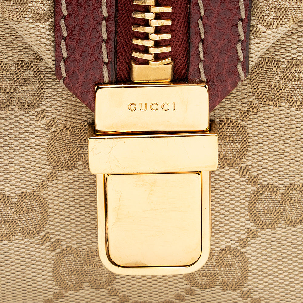 Gucci GG Canvas Aviatrix Boston Bag (SHF-20000)