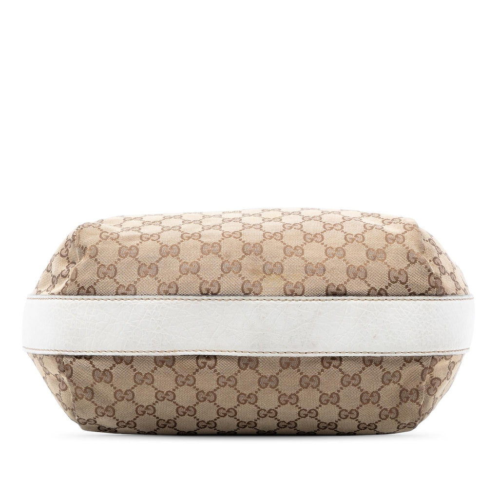 Gucci GG Canvas Bamboo Bar Hobo