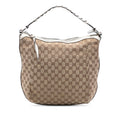 Gucci GG Canvas Bamboo Bar Hobo