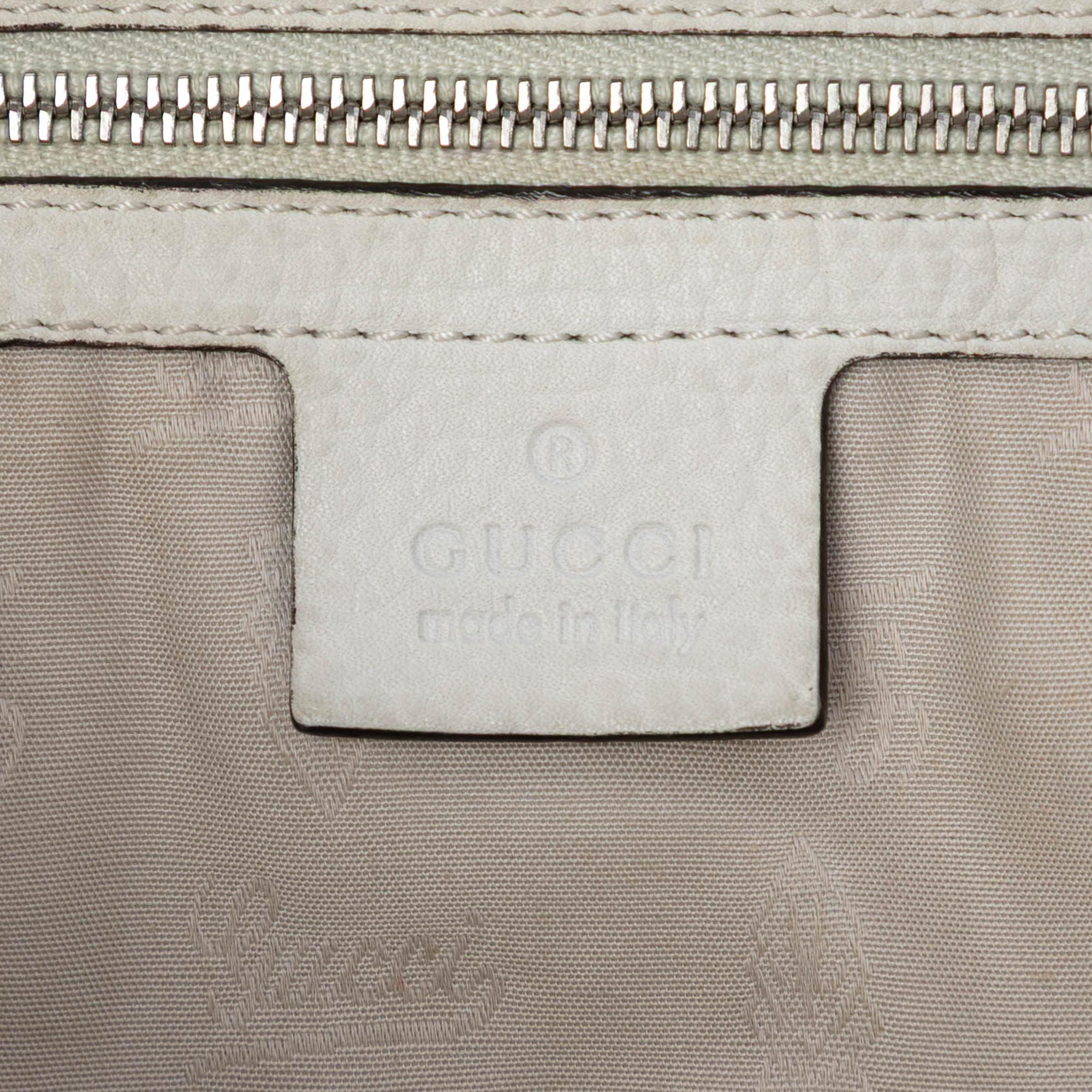 Gucci GG Canvas Bamboo Bar Hobo