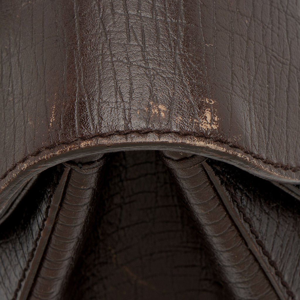 Gucci GG Canvas Bamboo Bullet Medium Satchel (SHF-QsKk05)