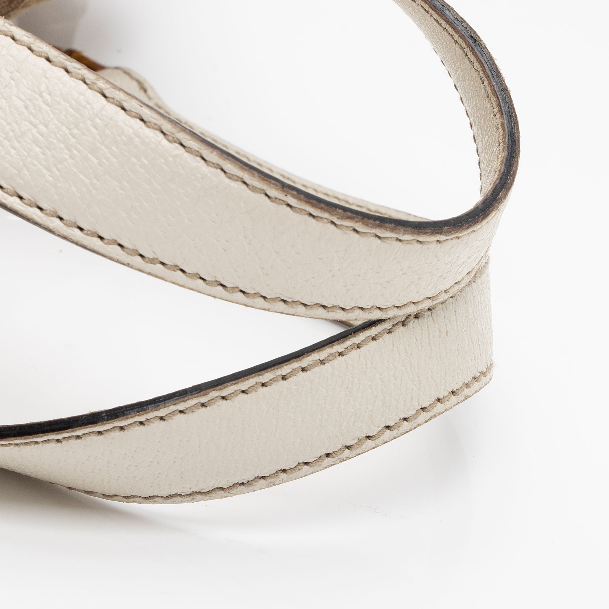 Gucci GG Canvas Bamboo Mini Satchel (SHF-yKtYU5)