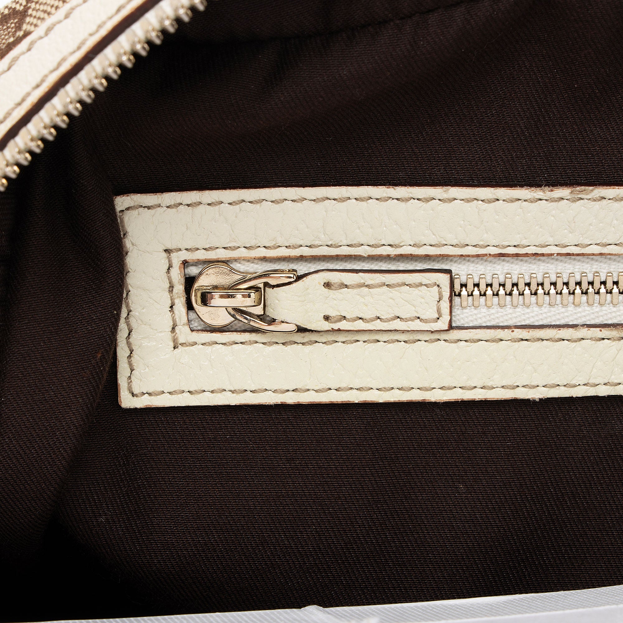 Gucci GG Canvas Bamboo Mini Satchel (SHF-yKtYU5)