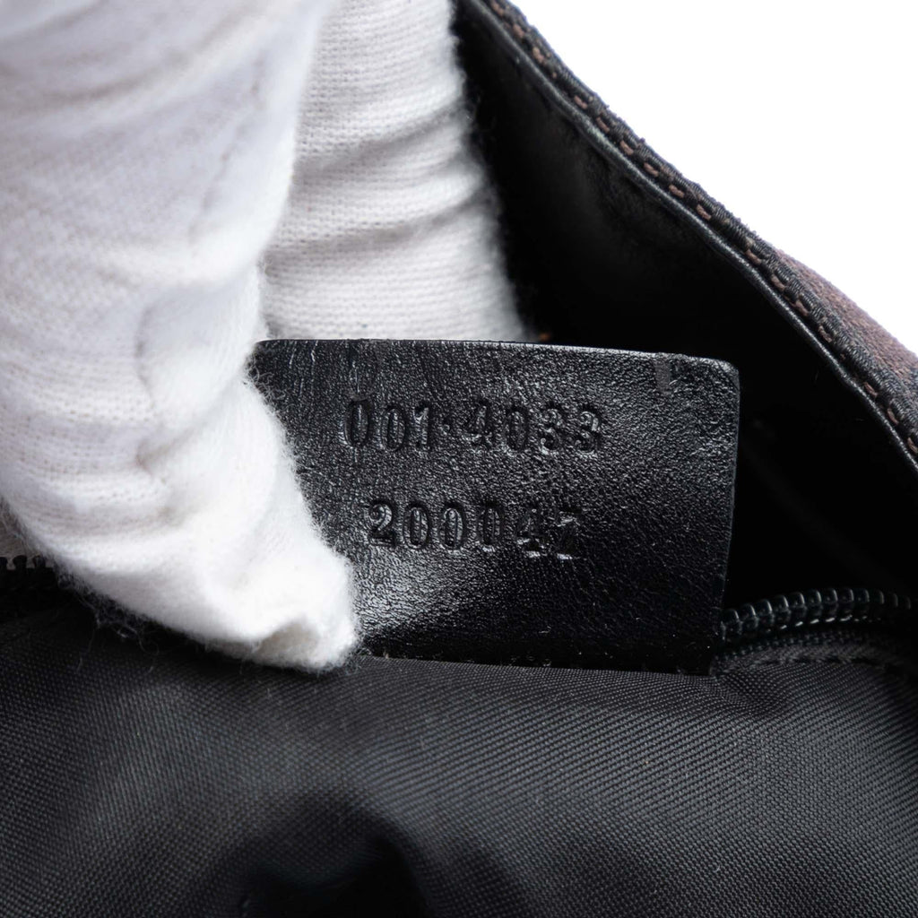 Gucci GG Canvas Bamboo Shoulder Bag