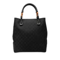 Gucci GG Canvas Bamboo Tote