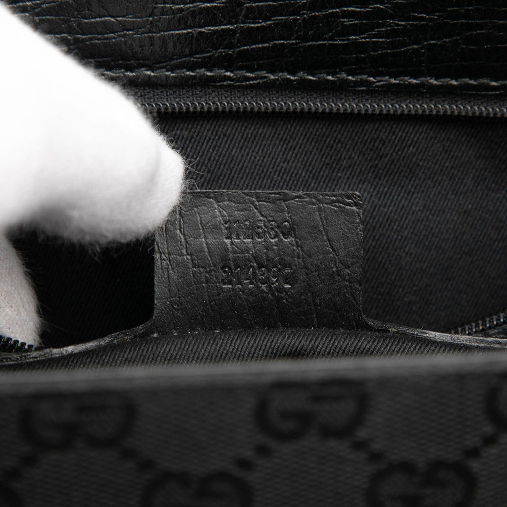 Gucci GG Canvas Bamboo Tote