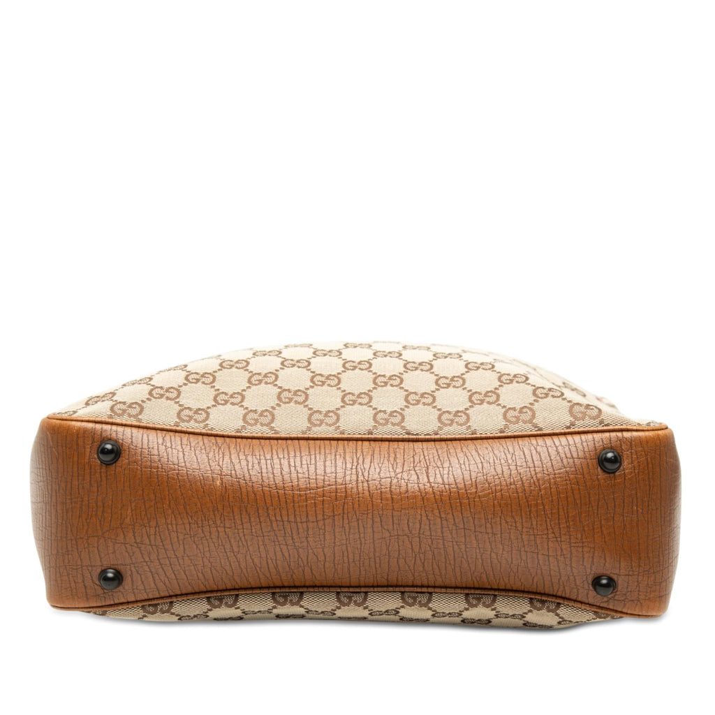 Gucci GG Canvas Bamboo Tote