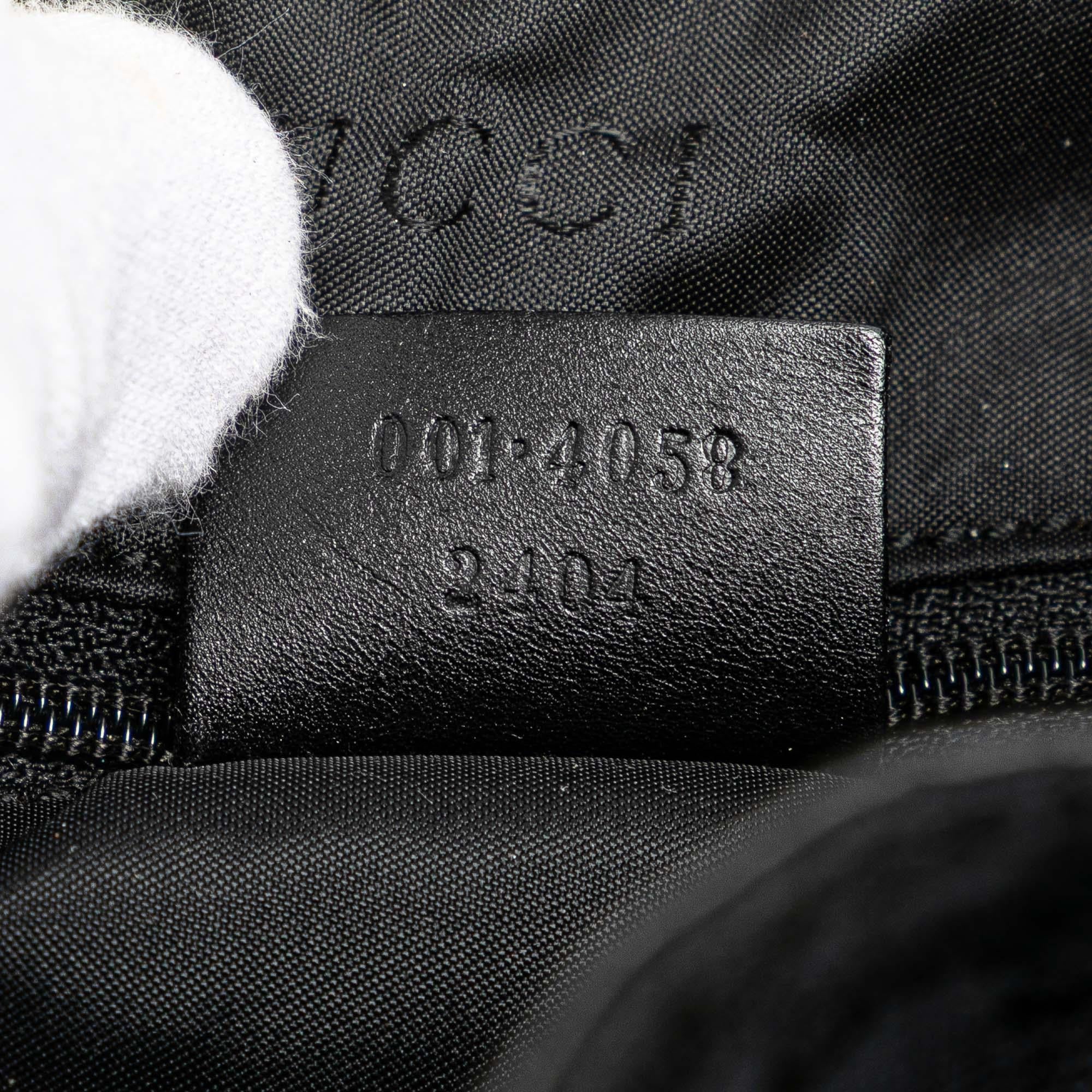 Gucci GG Canvas Bamboo Web Satchel