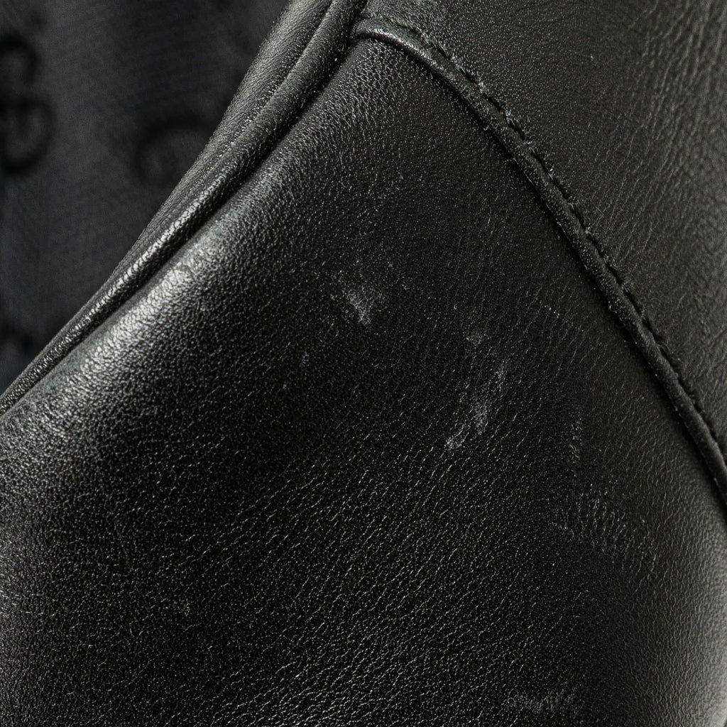 Gucci GG Canvas Bamboo Web Satchel