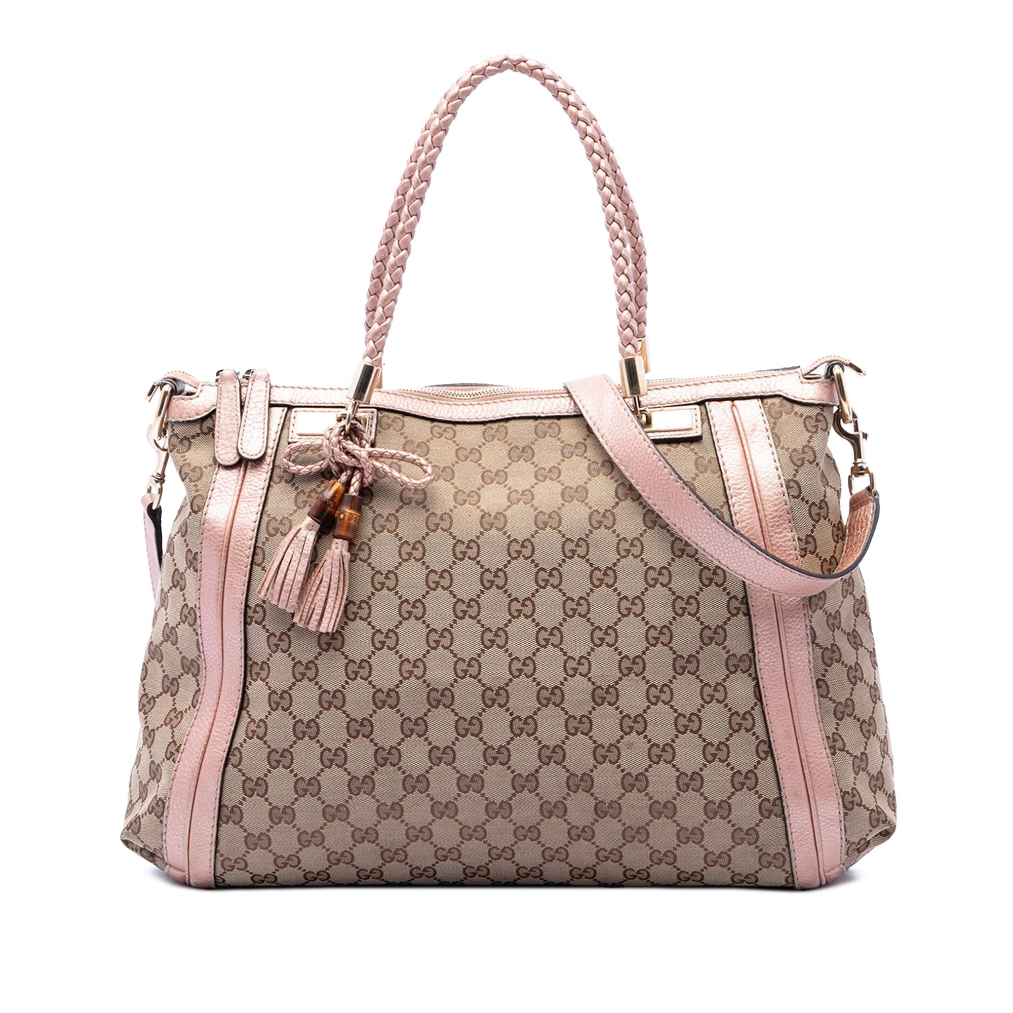 Gucci GG Canvas Bella Convertible Tote