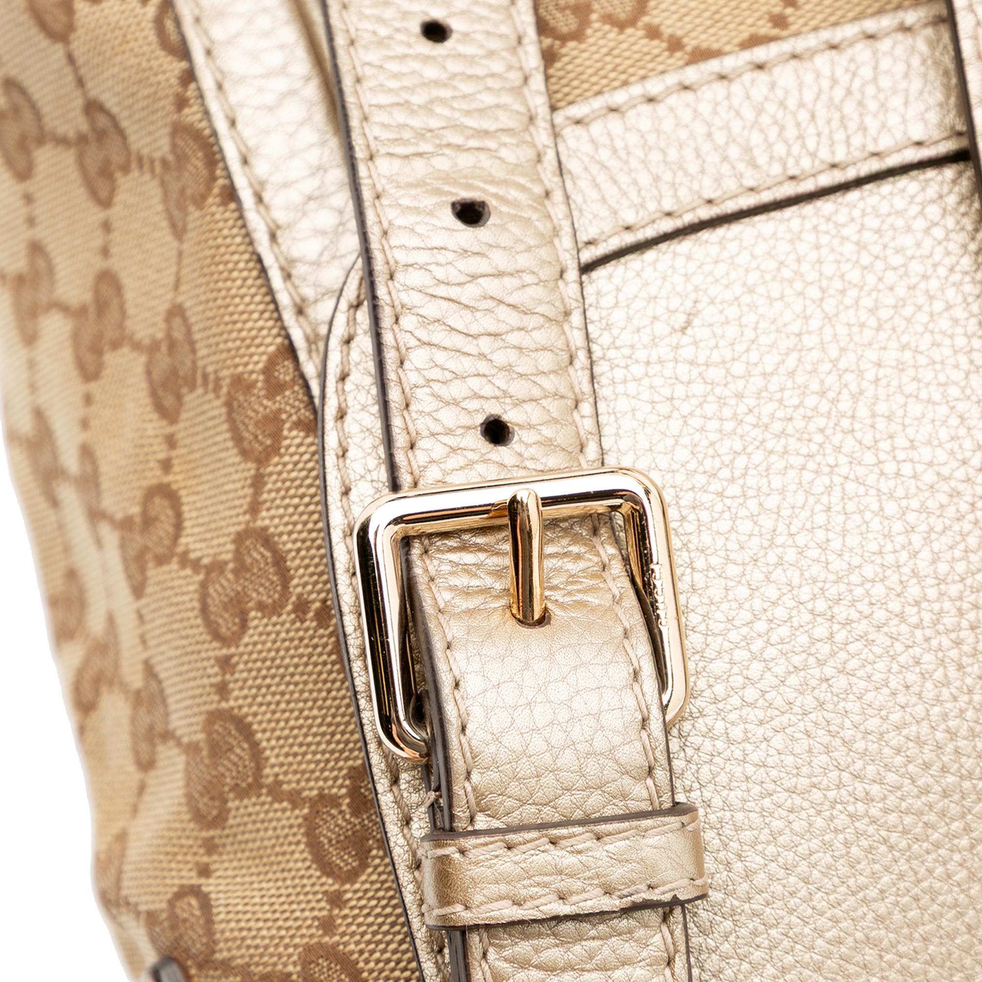 Gucci GG Canvas Bella Flap Satchel
