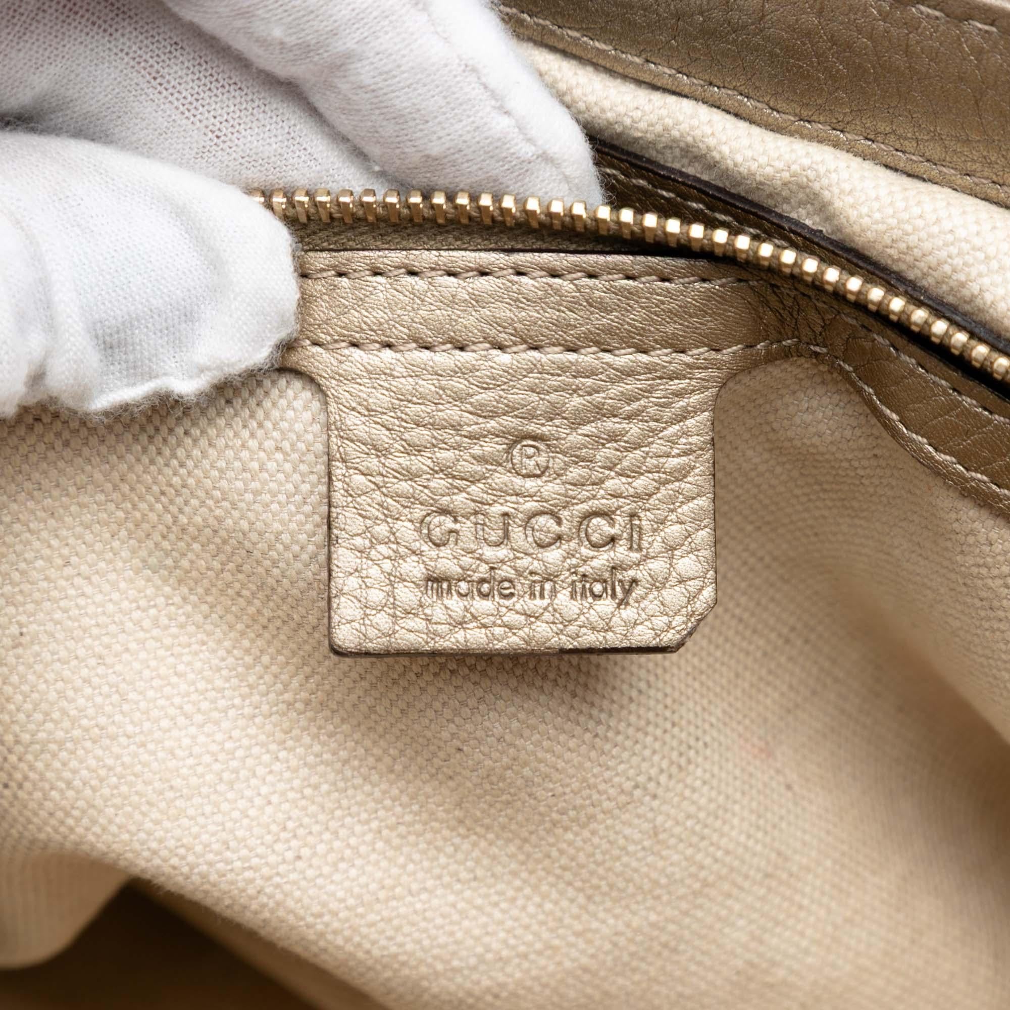 Gucci GG Canvas Bella Flap Satchel